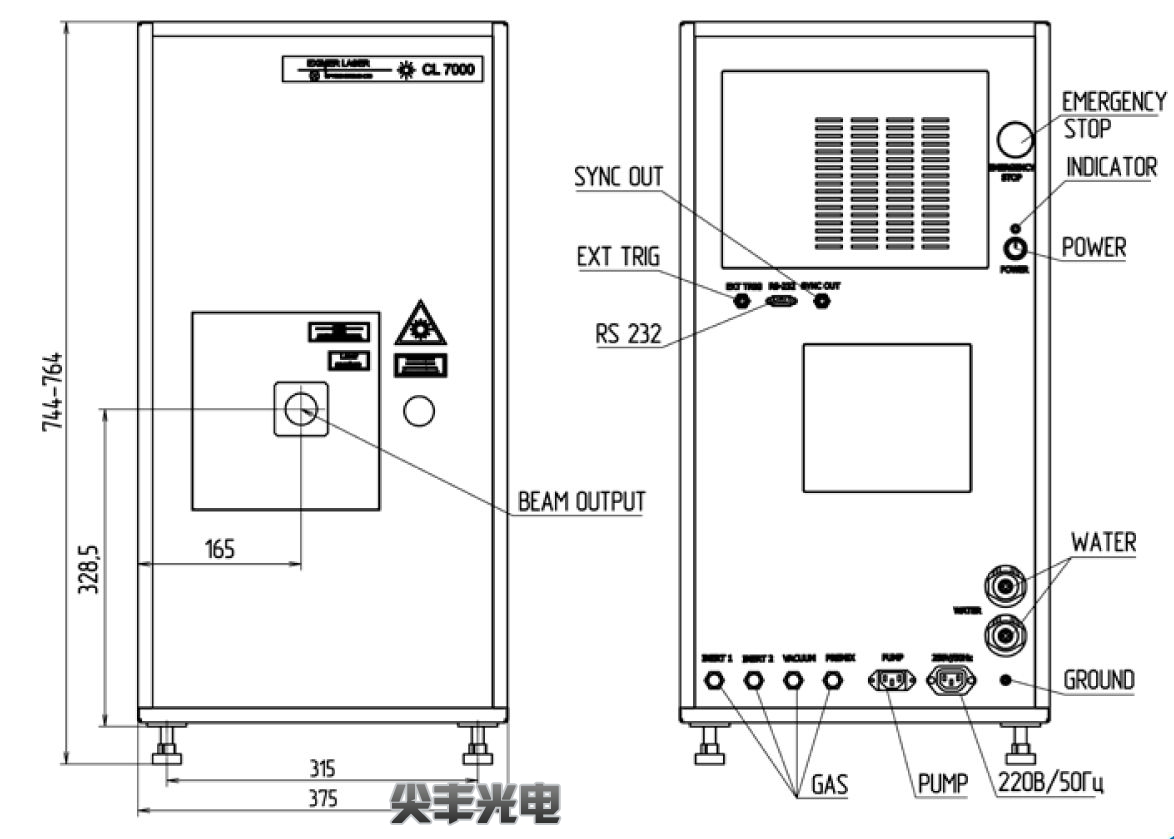  ﻿UV Excimer CL 7000k laser series