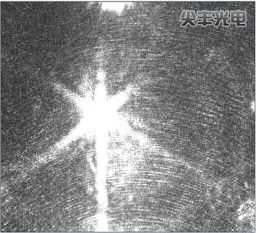 五角星衍射