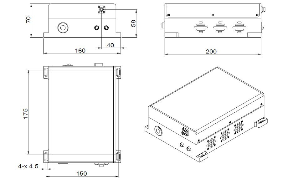 1550nm单模光纤激光器