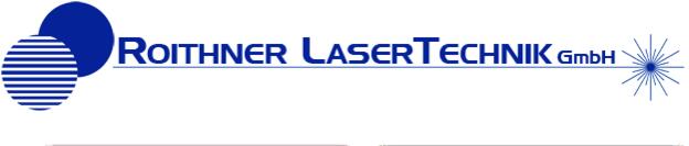 Roithner laser